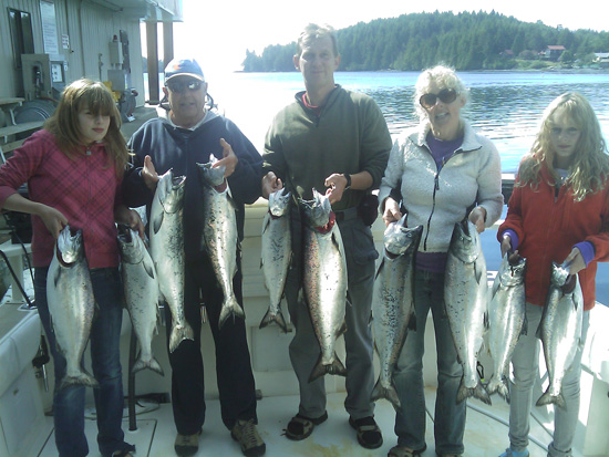 june20salmonfishing Mandy Martini Group June 20, 2009